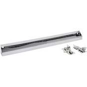 Rev-A-Shelf Sink Classics 31"W Stainless Steel Tip Out Sink Sponge Tray with Soft Close Hinges for Sink Base Cabinets Polished Chrome