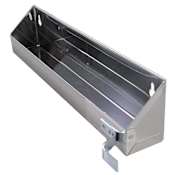 Rev-A-Shelf Sink Classics 16" Stainless Steel Tip-Out Tray with Stop - Hinges Sold Separately Stainless Steel