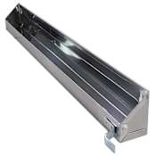 Rev-A-Shelf Sink Classics 31" Stainless Steel Tip-Out Tray with Stop - Hinges Sold Separately Stainless Steel