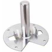 Rev-A-Shelf RAS Polymer 4-1/4" Tall Bottom Mount Hardware for Single Lazy Susan Shelf Extension Shaft Zinc