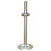 Rev-A-Shelf RAS Polymer 18" Tall Bottom Mount Hardware for Two Lazy Susan Shelf Extension Shaft Zinc