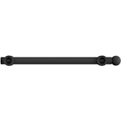 Rev-A-Shelf Classic Closet 6" Sliding Valet Clothes Rod Insert for Custom Closet Systems Matte Black