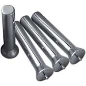 Rev-A-Shelf Wood Classics Pack of (4) of Stainless-Steel Pegs for Wood Peg Boards Polished Chrome