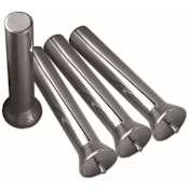 Rev-A-Shelf Wood Classics 6" Stainless Steel Pegs for Wood Peg Boards - Pack of 4 Stainless Steel