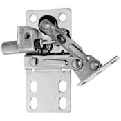 Rev-A-Shelf Pair of Soft Close 50 Degree Pivot Hinges For Sink Front Tip Out Tray Chrome