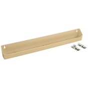 Rev-A-Shelf Lazy Daisy 24" Wide Polymer Kitchen / Bathroom Tip Out Tray with Hinges for Sink Base Cabinets Almond