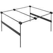 Rev-A-Shelf Classic 15-3/4"W Drop In Insert File Drawer Kit for Kitchen or Office Cabinet Organization for Legal and Letter Size Folders Black