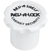 Rev-A-Shelf RL Child Cabinet Security Key Only White
