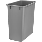 Rev-A-Shelf Classic 20 Quart / 5 Gallon Replacement Bin for Pull Out Trash Can Systems Silver