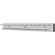 Rev-A-Shelf Classic Closet 14"W Pull Out Sliding Tie Rack for up to 25 Ties for Custom Closet Systems Chrome