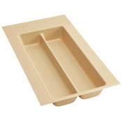 Rev-A-Shelf Value Line 11-1/2"W Polymer Trim to Fit Drop In Utensil Drawer Insert Organizer Almond