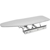 Rev-A-Shelf Classic 14-1/4" Pull Out Hide Away Ironing Board for Bathroom Vanity or Laundry Cabinet Drawers Chrome