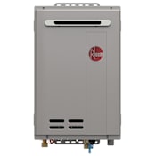 Rheem Rheem RTG Series 7 GPM 160,000 BTU 120 Volt Residential Outdoor Liquid Propane Tankless Water Heater Stainless Steel