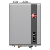 Rheem Rheem RTGH Series 9.5 GPM 199,900 BTU 120 Volt Residential Indoor Liquid Propane Tankless Water Heater with Built-in WiFi Stainless Steel