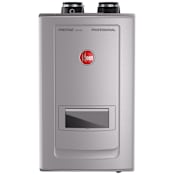 Rheem Prestige 9.9 GPM 180000 BTU 120 Volt Liquid Propane Whole House Tankless Water Heater Stainless Steel