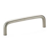 Richelieu 4 Inch Center to Center Stainless Steel Wire Cabinet Pull from the Expression Collection Stainless Steel