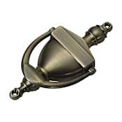 Richelieu 6-1/4 Inch Tall Door Knocker Antique Brass