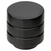 Richelieu Sophia 15/16 Inch Cylindrical Cabinet Knob Black