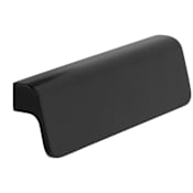 Richelieu Sophia 5-1/16 Inch Center to Center Finger Cabinet Pull Black