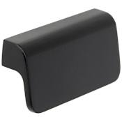 Richelieu Sophia 2-1/2 Inch Center to Center Finger Cabinet Pull Black