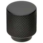 Richelieu Sophia 1 Inch Cylindrical Cabinet Knob Black