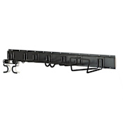 Richelieu 9 Hook Garage Organizer Kit Black