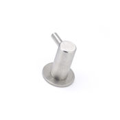 Richelieu 5/8 Inch Single Stainless Steel Coat Hook Stainless Steel