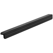 Richelieu Sophia 18-7/8 Inch Center to Center Finger Cabinet Pull Black