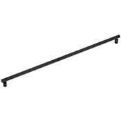 Richelieu Sophia 25-3/16 Inch Center to Center Bar Cabinet Pull Black