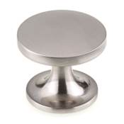 Richelieu 1-3/4 Inch Mushroom Cabinet Knob Brushed Nickel