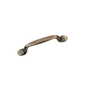 Richelieu 3-3/4 Inch Center to Center Handle Cabinet Pull Antique English
