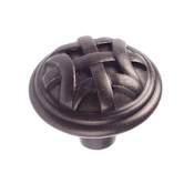 Richelieu 1-1/4 Inch Mushroom Cabinet Knob Anthracite