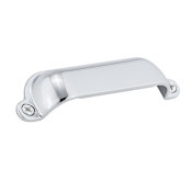 Richelieu 3-1/2 Inch Center to Center Cup Cabinet Pull Chrome