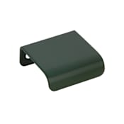 Richelieu 1 Inch Center to Center Finger Cabinet Pull from the Expression Collection Black