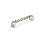 Richelieu 5-1/16 Inch Center to Center Handle Cabinet Pull Brushed Nickel