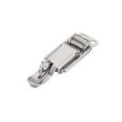 Richelieu 3-7/8 Inch Long Draw Latch with Padlock Hole Stainless Steel