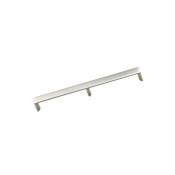 Richelieu 10-1/8 Inch Center to Center Handle Cabinet Pull from the Expression Collection Brushed Nickel