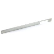Richelieu 30-1/4 Inch Center to Center Designer Cabinet Pull from the Expression Collection Brushed Nickel