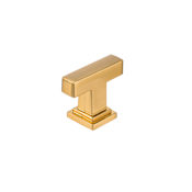 Richelieu 1-13/16 Inch Bar Cabinet Knob Aurum Brushed Gold