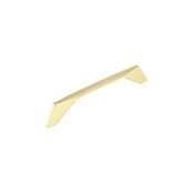 Richelieu 6-5/16 Inch Center to Center Handle Cabinet Pull Brushed Gold