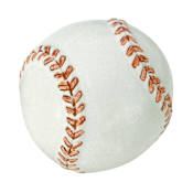 Richelieu Expression 1-3/8 Inch Designer Cabinet Knob Baseball Pattern