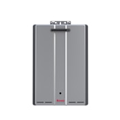 Rinnai Sensei 8.0 GPM 160,000 BTU 120 Volt Liquid Propane Tankless Water Heater for Outdoor Installation Silver