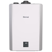 Rinnai Sensei RXP 11 GPM 120 Volt Residential Indoor Liquid Propane / Natural Gas Tankless Water Heater with Integrated Recirculation Pump Silver