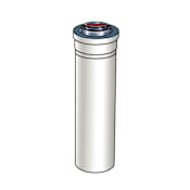 Rinnai 10” Plastic Vent Pipe Extension for Non-Condensing Tankless Water Heaters N/A