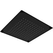 Riobel 2 GPM Single Function Rain Shower Head Black