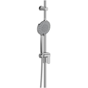 Riobel 2 GPM Multi Function Hand Shower Package - Includes Slide Bar and Hose Chrome