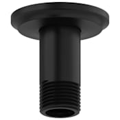Riobel 2-3/8" Ceiling Mounted Shower Arm and Flange Black