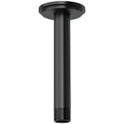 Riobel 6" Ceiling Mount Shower Arm Black
