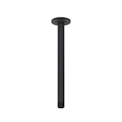 Riobel 12" Ceiling Mount Shower Arm Black