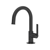 Riobel Authentica 1.2 GPM Single Hole Bathroom Faucet with Pop-Up Drain Assembly Black
